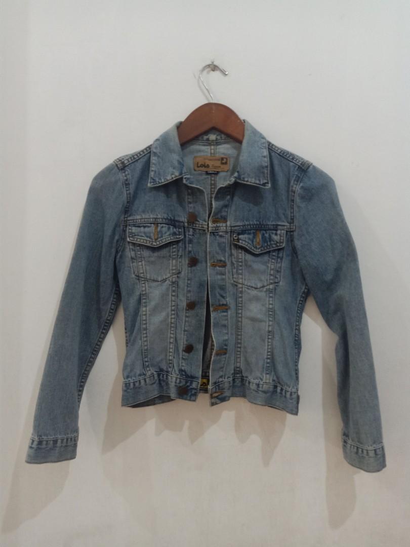 Lois Jeans Jacket, Fesyen Wanita 