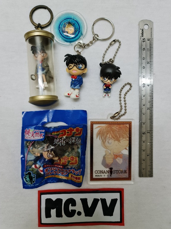 Lot Detective Conan Keychain Key Chain Hobbies Toys