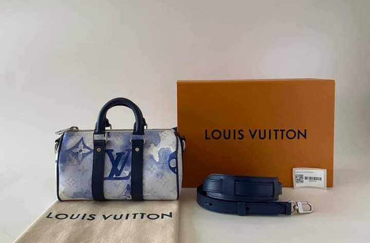Louis Vuitton Keepall XS Watercolor Giant Monogram, Luxury, Bags