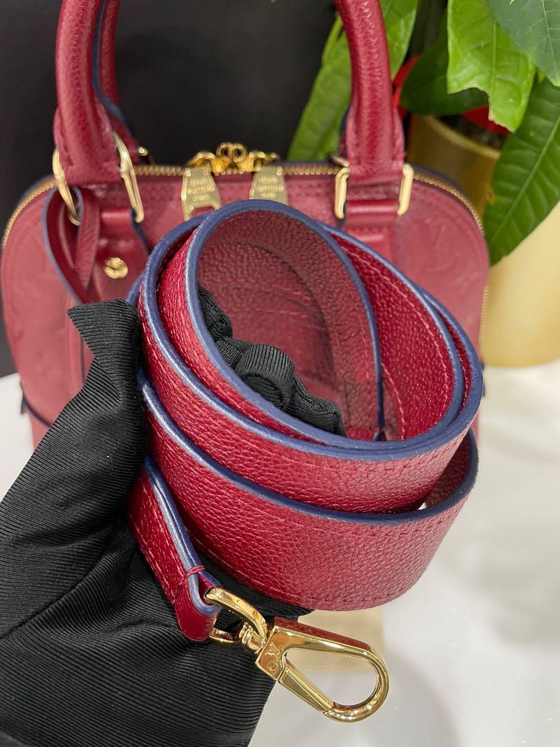 Louis Vuitton Neo Alma BB bag review. Cherry Berry colour 