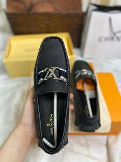 Louis Vuitton LV Men Monte Carlo Car Shoe Shoes Black - LULUX