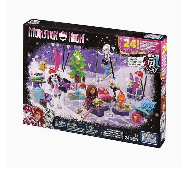 Mega Bloks Monster High Advent Calendar, Hobbies & Toys, Toys & Games