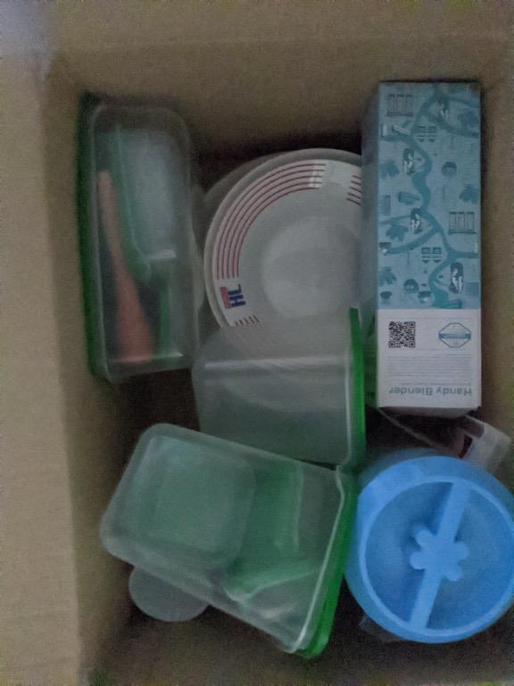Microwavable Plates + IKEA boxes, Furniture & Home Living, Kitchenware
