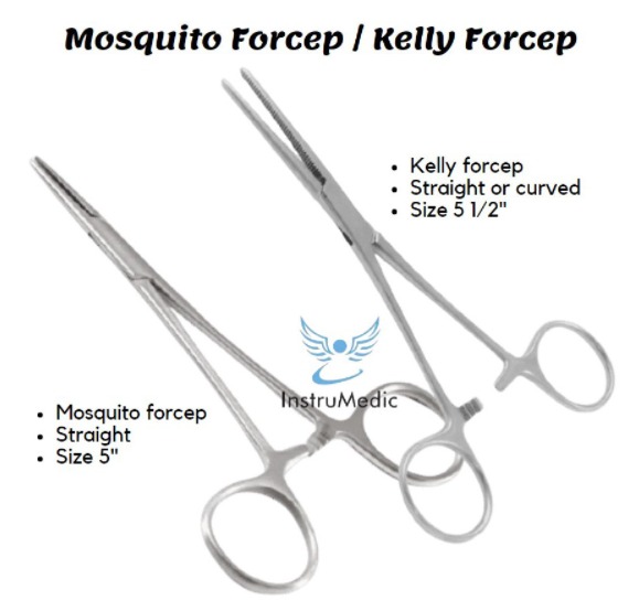 Mosquito Forcep / Kelly Forcep (Brand Secheron), Health & Nutrition