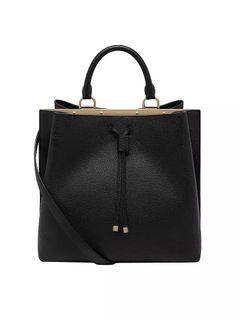 Mulberry Kensington Drawstring Satchel Genuine Leather