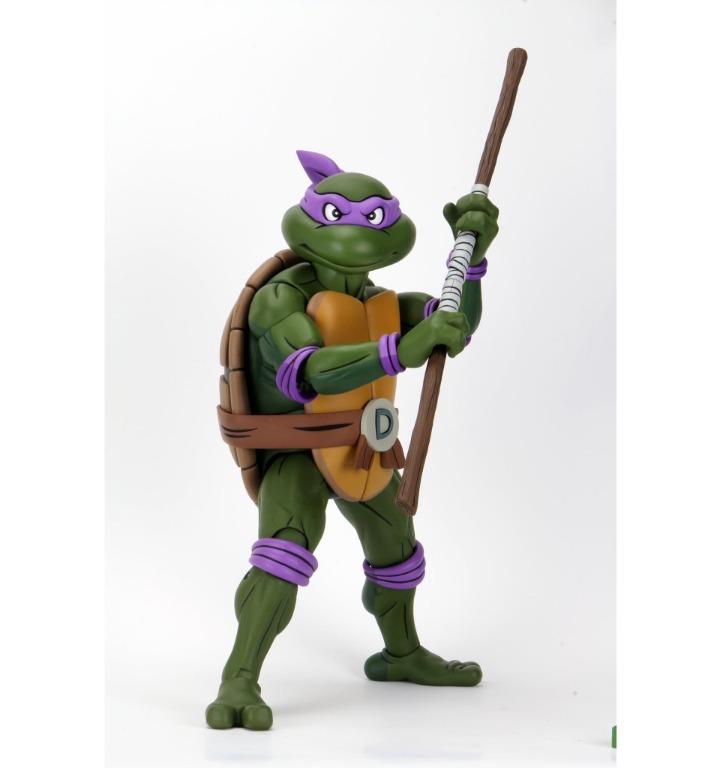 Neca TMNT Teenage Mutant Ninja Turtles Cartoon Giant Size Donatello 1/4  Scale Action Figure, Hobbies & Toys, Collectibles & Memorabilia, Fan  Merchandise on Carousell