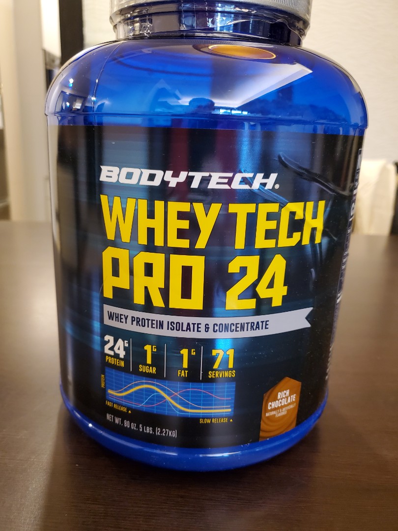New BodyTech Whey Protein 5lbs. (2.27kg), Health & Nutrition, Health