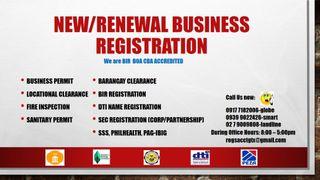 New Business Registration