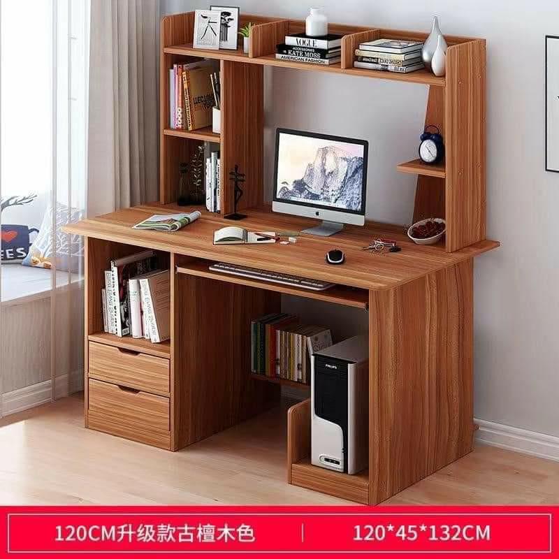 New Design Computer Table with Book shelf, CPU, Keyboard Tray, and ...