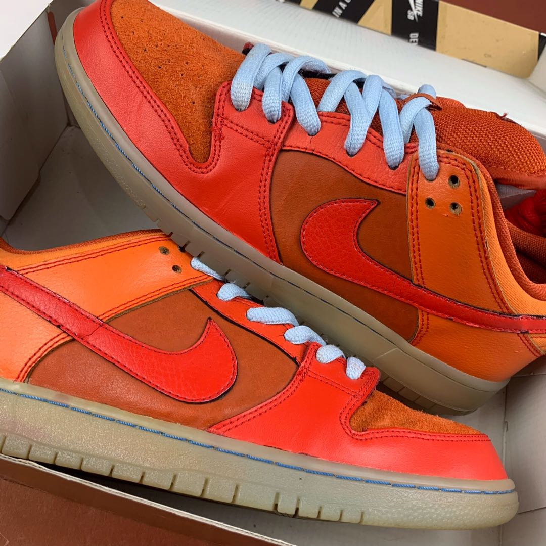 Nike sb dunk discount low gamma orange