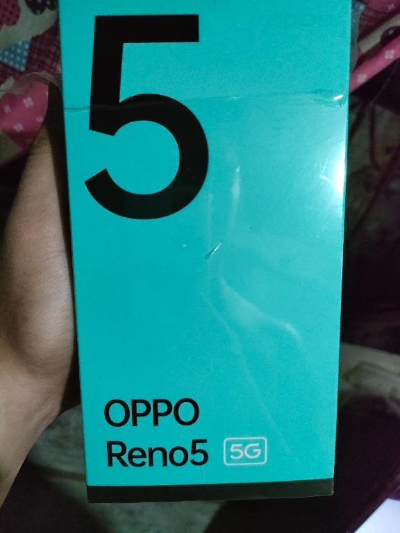 Oppo Reno 5 5G (Category: OPPO) located in Manila. Submitted by revbmo (Listing ID 1108211323, Image 1). Description: RUSH SELLING OPPO RENO 5 5G Silver GlobeLocked June 15,2021 nakuha COMPLETE WITH TG,EXTRA CASES Manila Area Meet up.