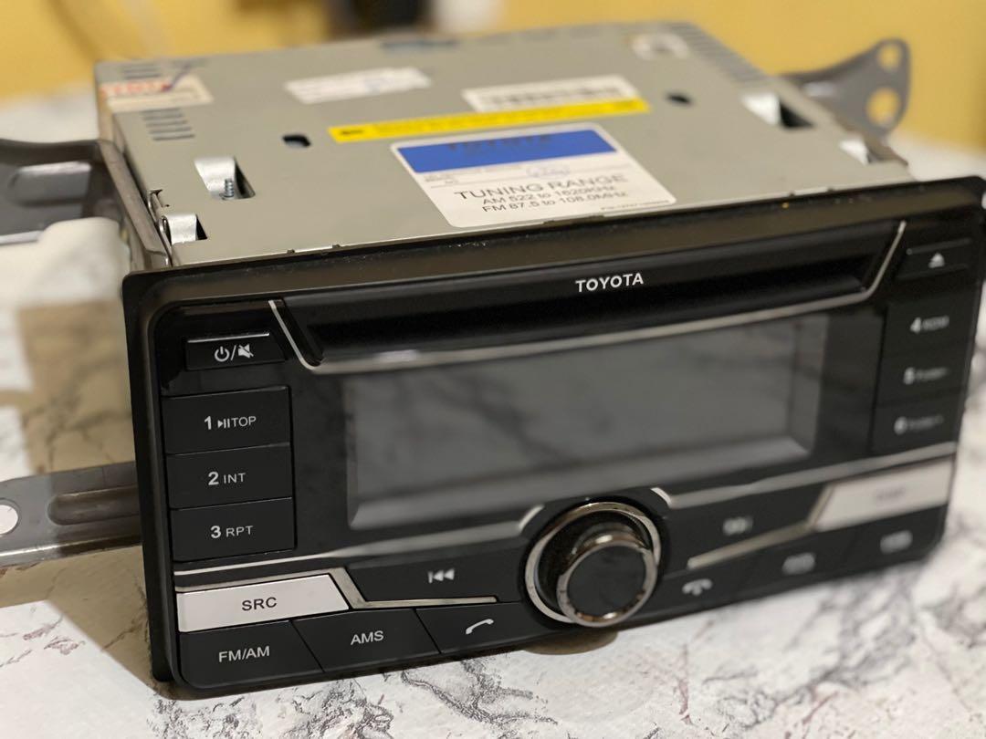 Repriced: Original All New Toyota Innova Head Unit like new, Car Parts ...