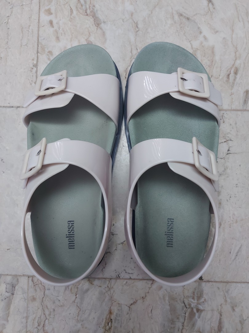 melissa platform flip flops