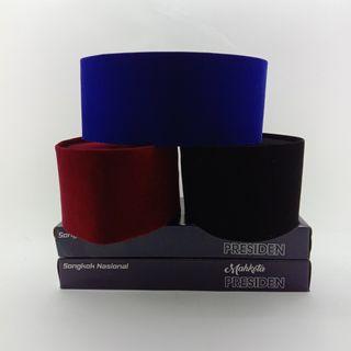 Peci songkok kopiah polos hitam merah biru