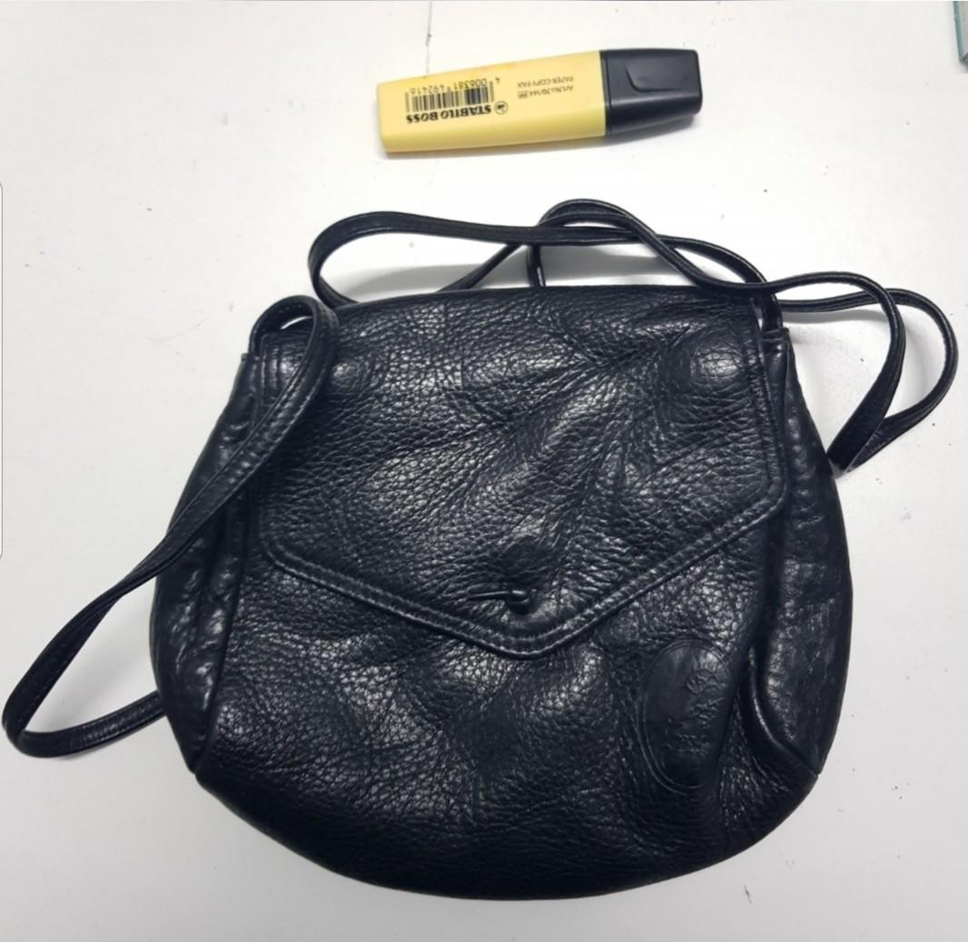 Vintage Philippe Model Paris Leather Mini Sling Bag Luxury Bags