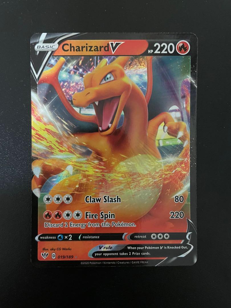 is a vmax pokemon card rare Pokemon - Peterson - 187/189 - Full Art Ultra Rare