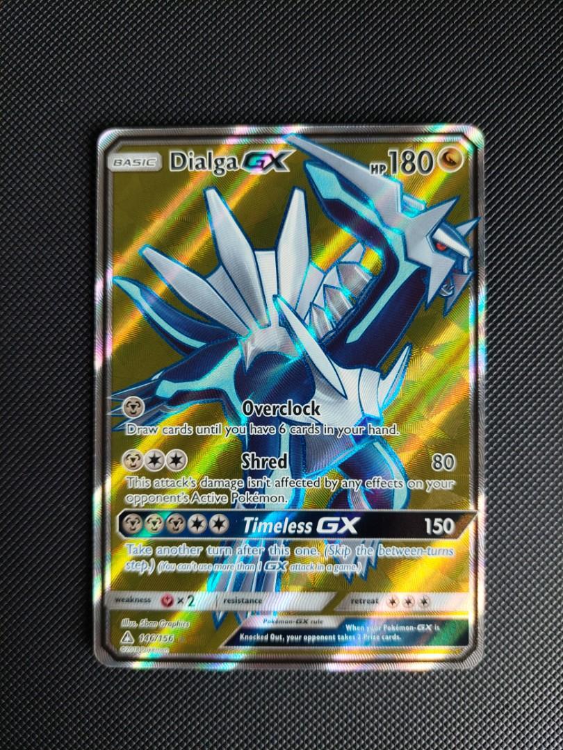 Pokemon TCG Trading Card Game SUN AND MOON ULTRA PRISM Dialga GX Full Art  FA, Hobbies & Toys, Toys & Games on Carousell