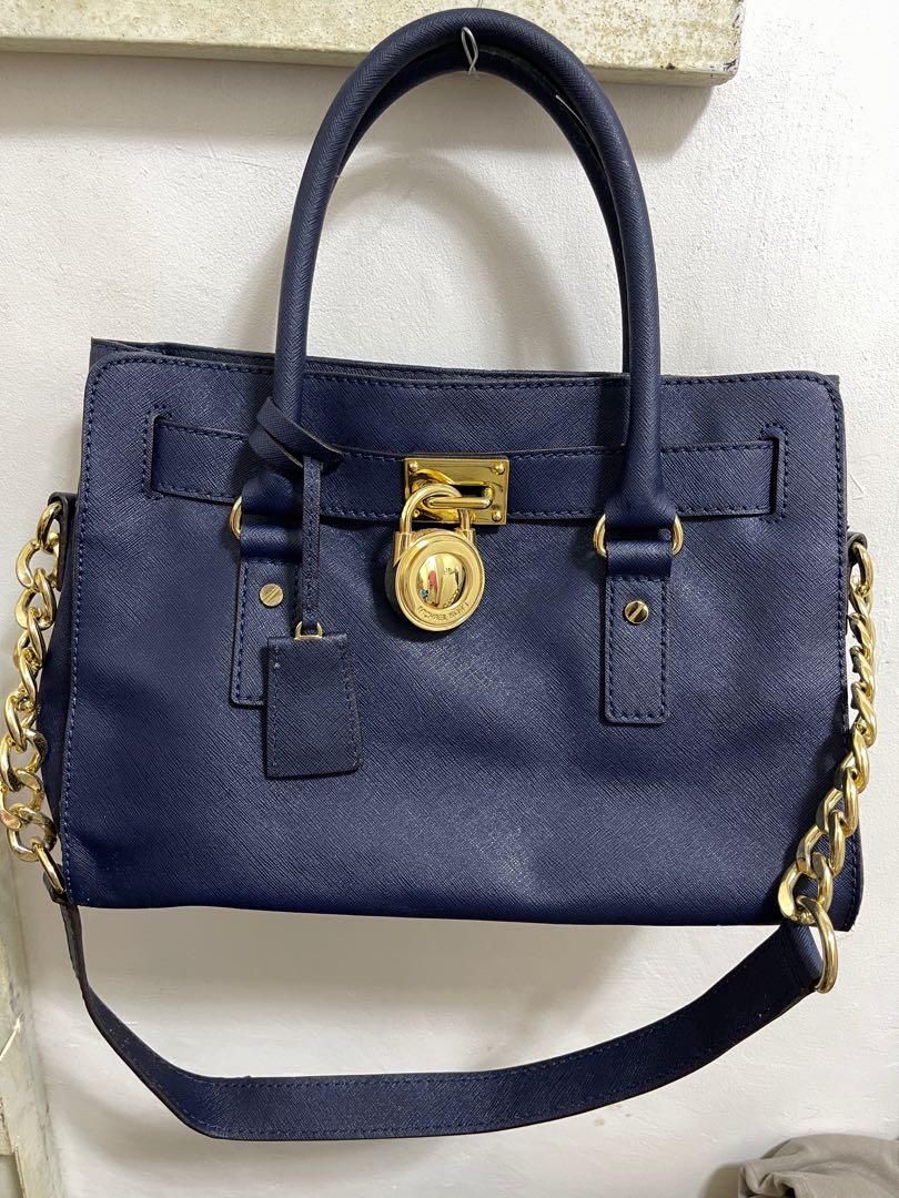 preloved orig Mk Hamilton Navy Blue