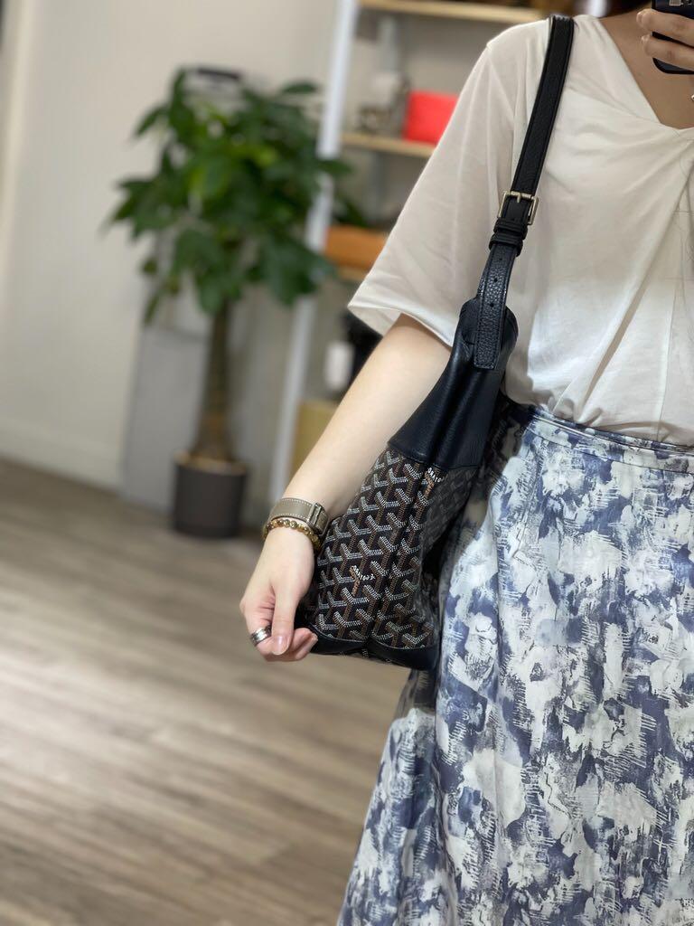 Pre order SALE Goyard Grenadine Shoulder Tote Bag Black