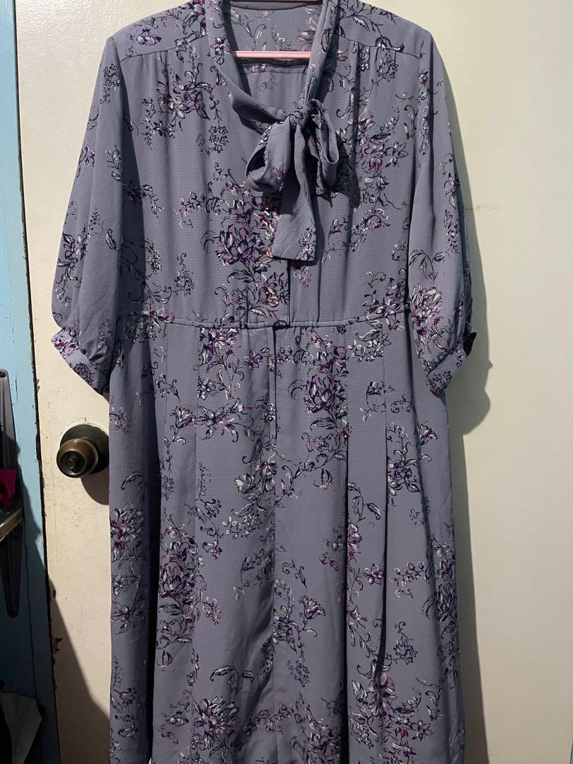 Purple Floral Dress (Category: Dresses) located in Manila. Submitted by declutteringish (Listing ID 1108216221, Image 1). Description: .