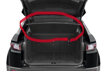 Range rover shop evoque parcel shelf