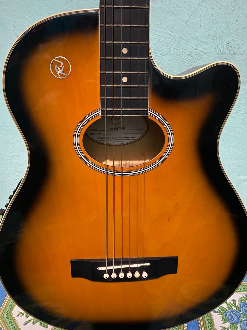 RJ Acoustic Guitar Original, Hobbies & Toys, Music & Media, Musical