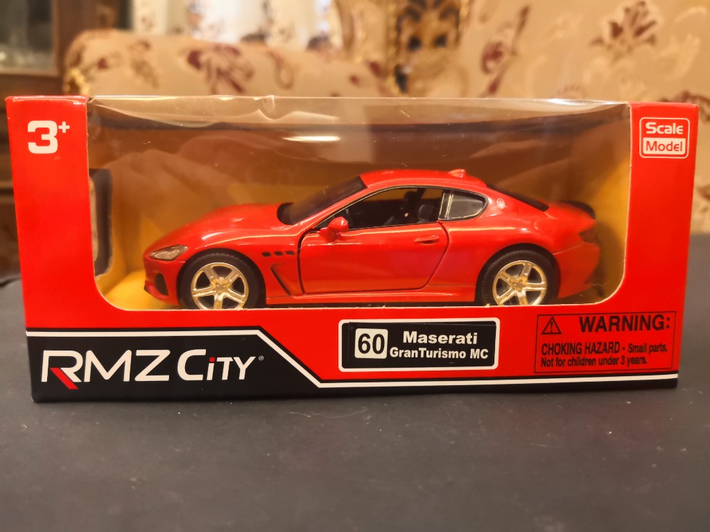 RMZ CITY 60 MASERATI GranTurismo MC RED Hobbies Toys Toys