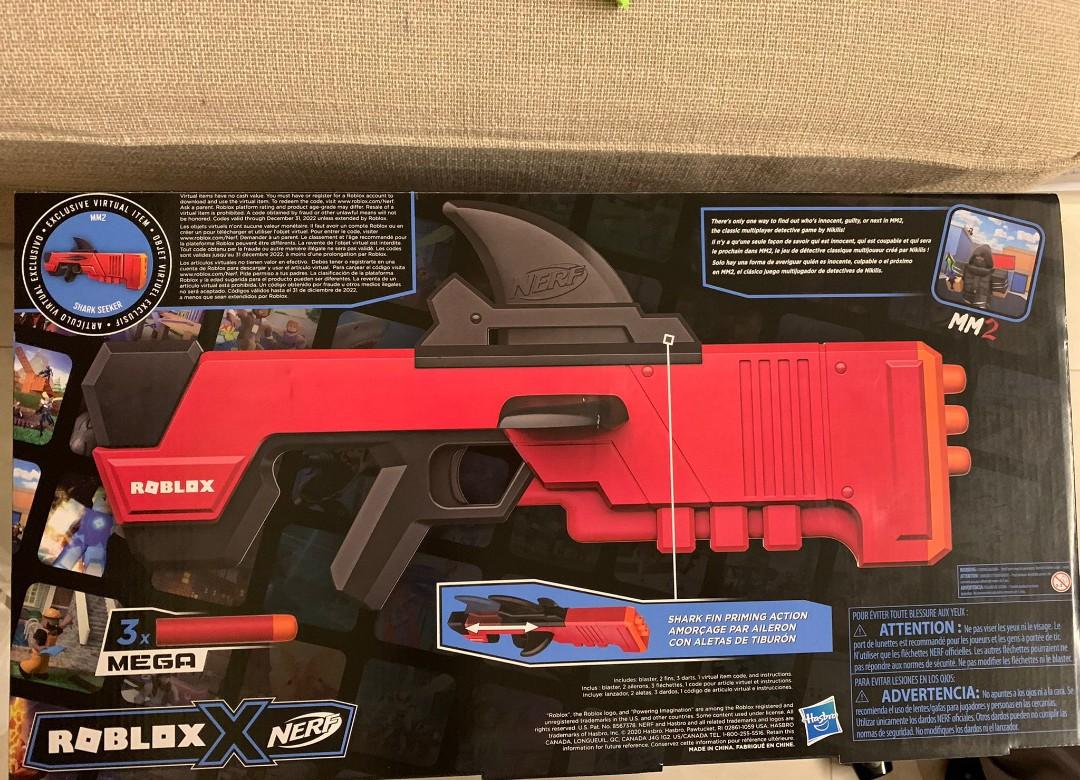 Nerf) Roblox MM2 Shark Seeker, Hobbies & Toys, Toys & Games on Carousell