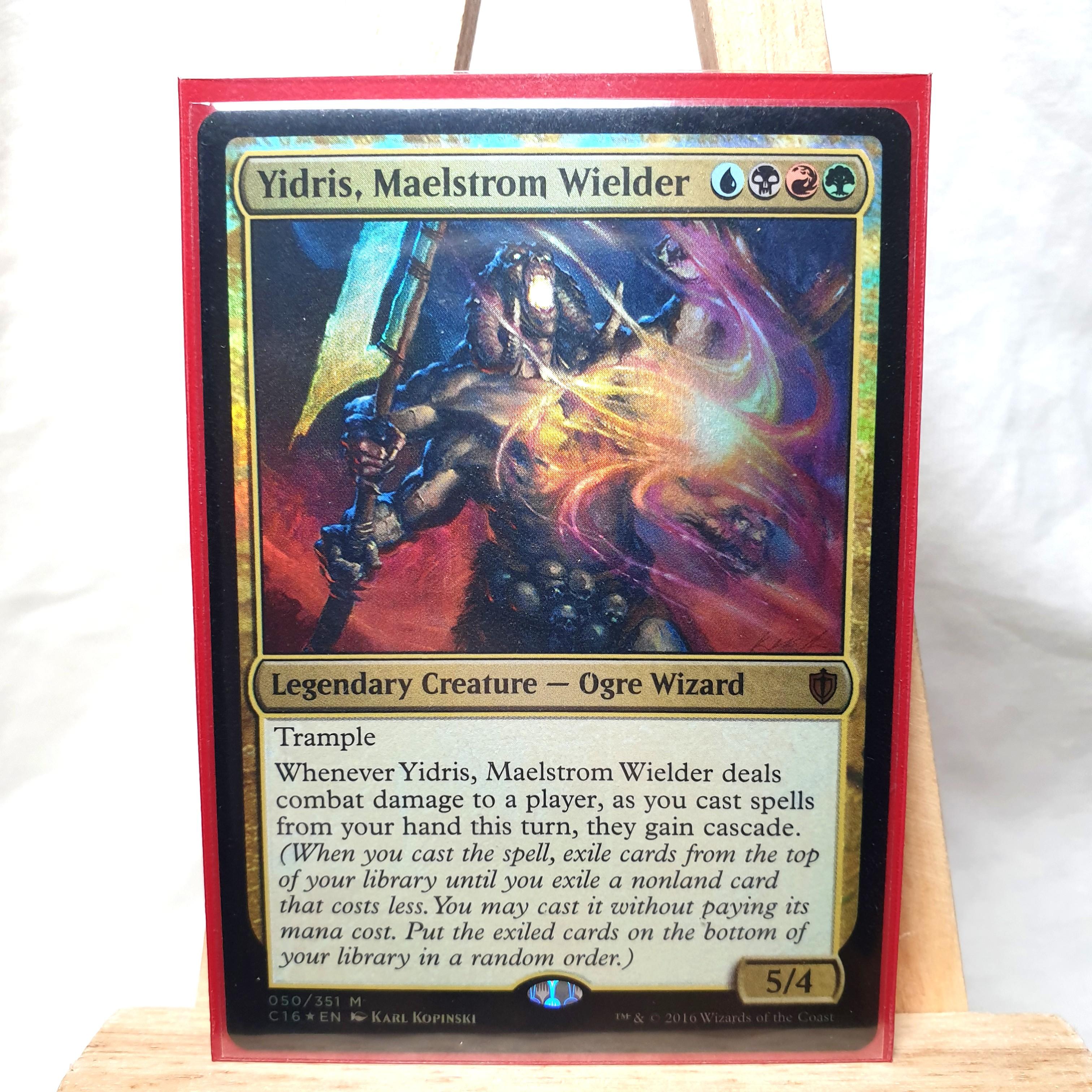SCG/CK) Yidris, Maelstrom Wielder (FOIL) MTG card, Hobbies & Toys, Toys &  Games on Carousell