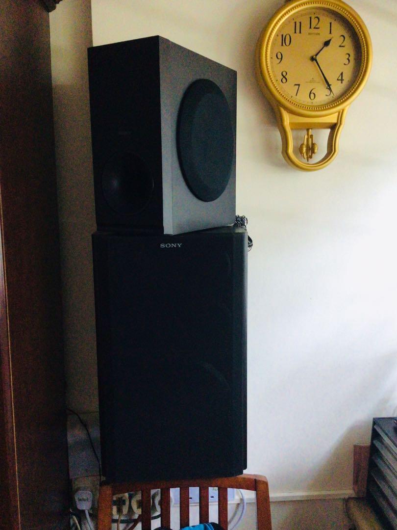 Sony 3 way speaker system. Maximum input power 100W. , Audio, Soundbars