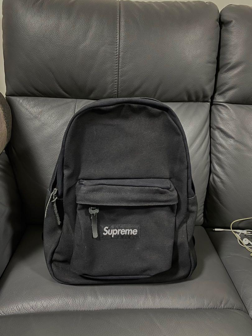 Supreme 20FW Backpack (black) 黑色背囊Frankie 同款, 男裝, 袋, 背包