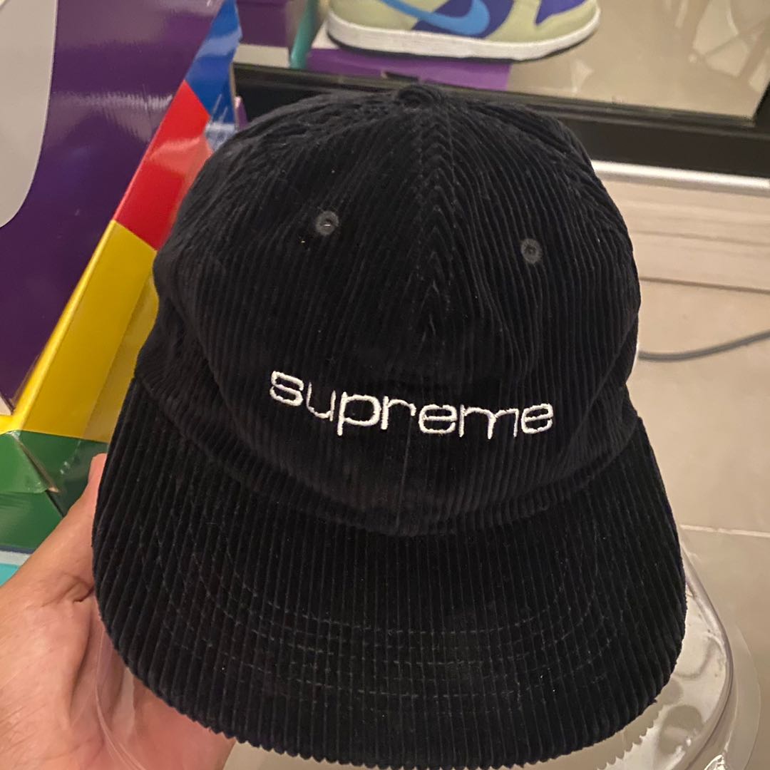 Supreme Corduroy Compact Logo 6 Panel