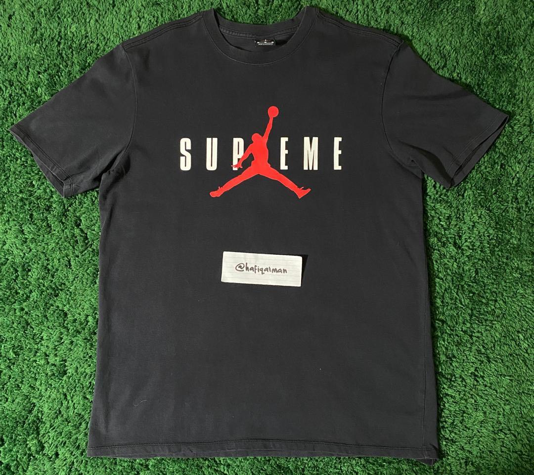 Supreme Jordan Tee Black