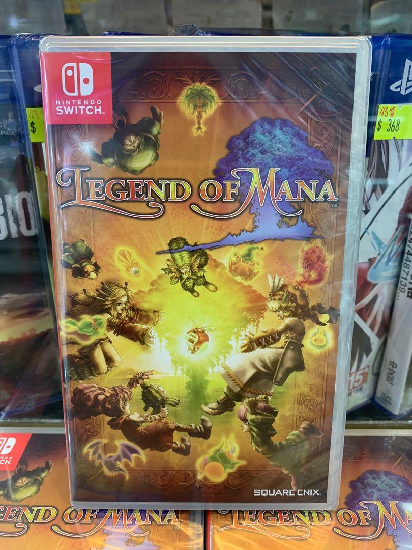 Switch 全新遊戲聖劍傳說 中日英語 遊戲機 遊戲機遊戲 Nintendo 任天堂 Carousell