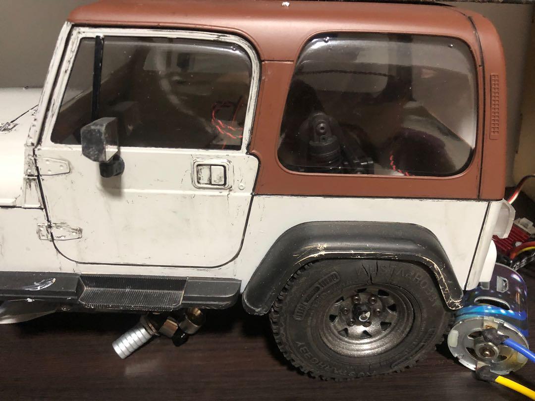 Tamiya Jeep Wrangler clear window, Everything Else on Carousell