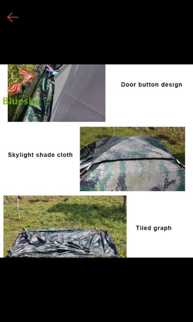 TENT for 1-2person/s *FREE DELIVERY* (Category: Hiking & Camping) located in Manila. Submitted by papimarky (Listing ID 1108157548, Image 2). Description: *free same day delivery within a 10km radius from my palce 09610243289 pls click on my username to view my other items.