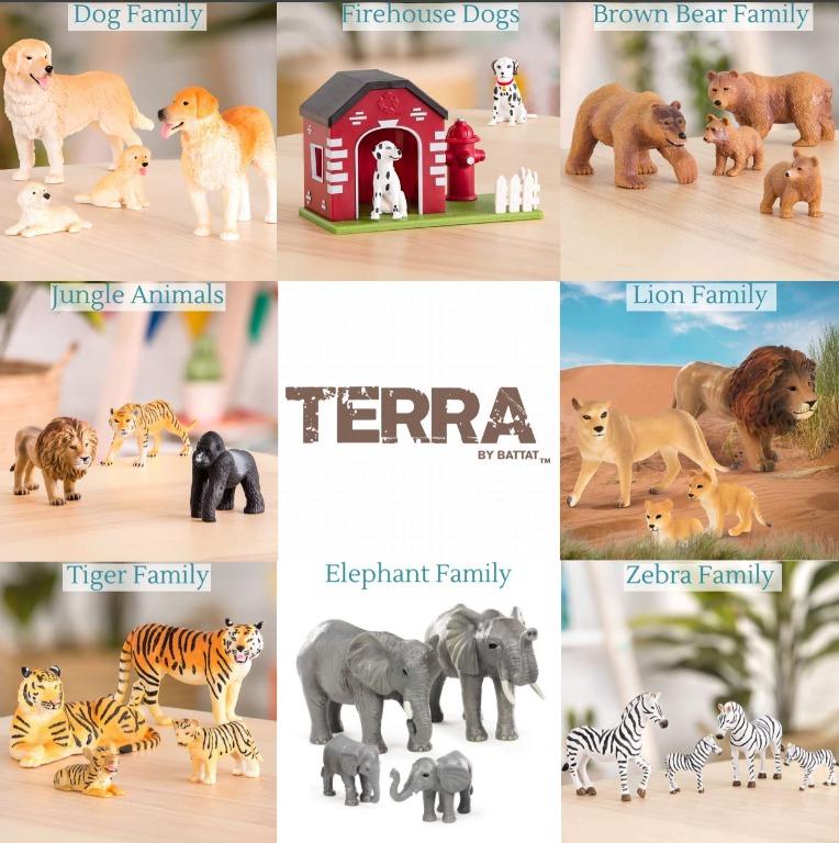 Terra animal sale playset