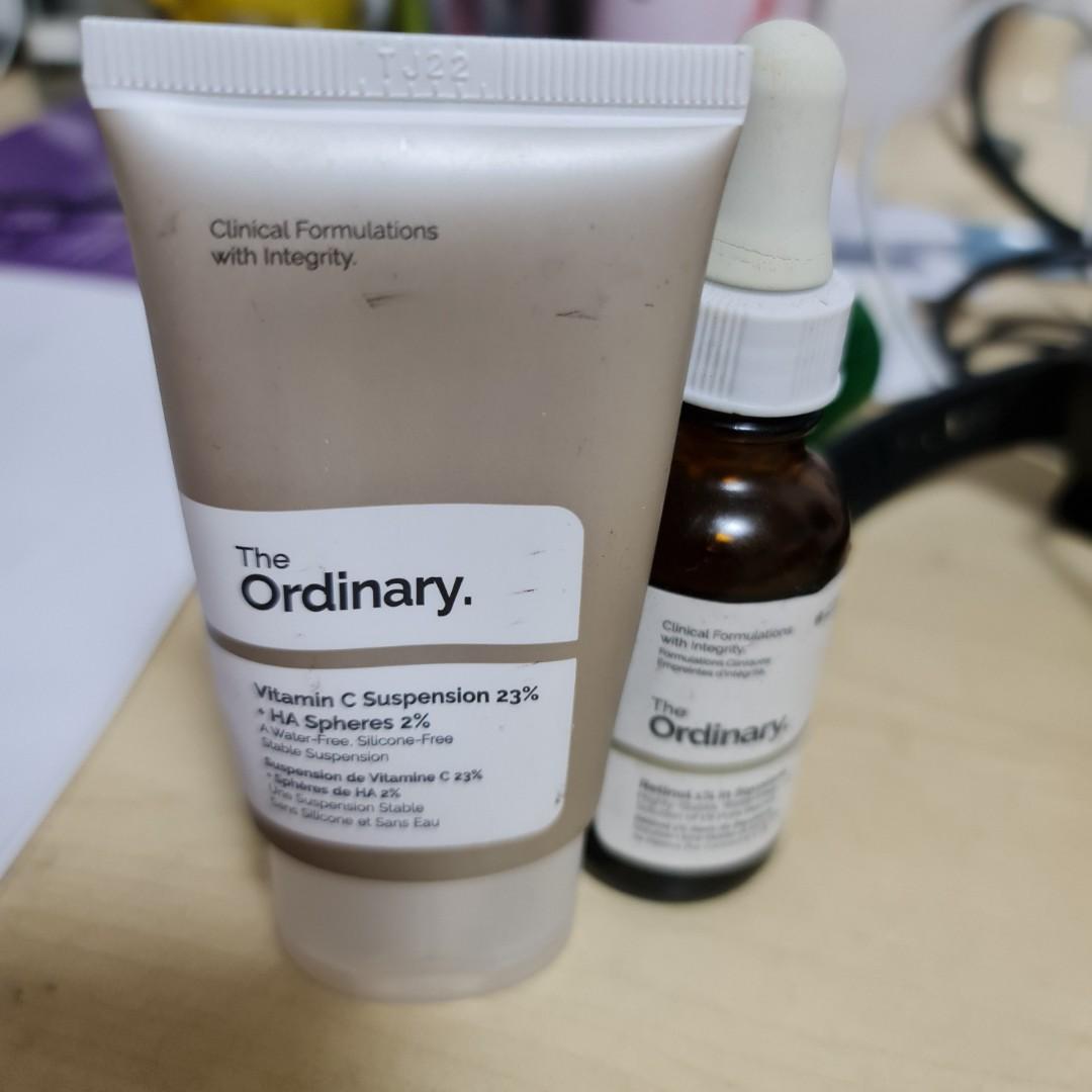 The ordinary retinol 1 plus squalene (free vitamin c suspension
