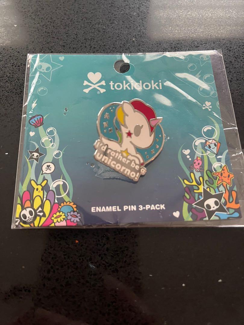Choose your favourite Tokidoki Unicorno Enamel Pins