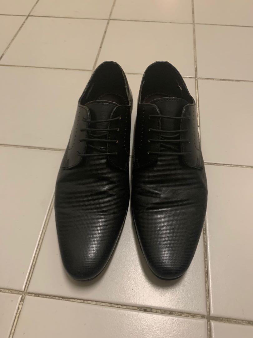 Topman Black Formal Shoe