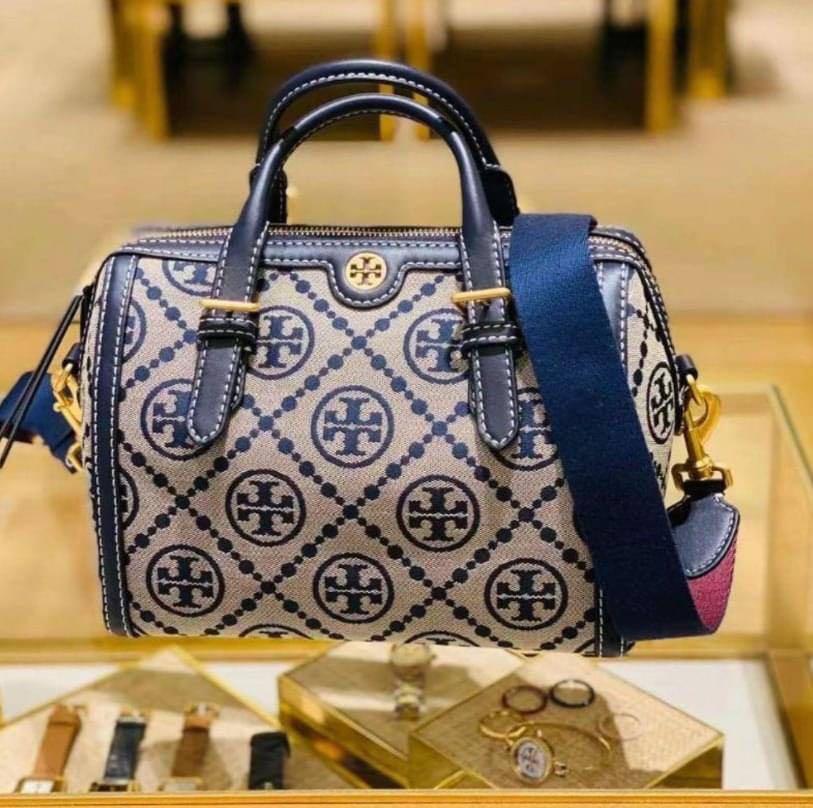 Tory Burch T Monogram Pillow Bag, Women's Fashion, Bags & Wallets, Purses &  Pouches on Carousell