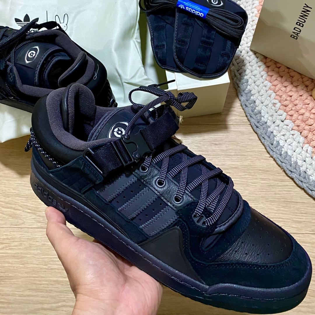 adidas bad bunny forum low black