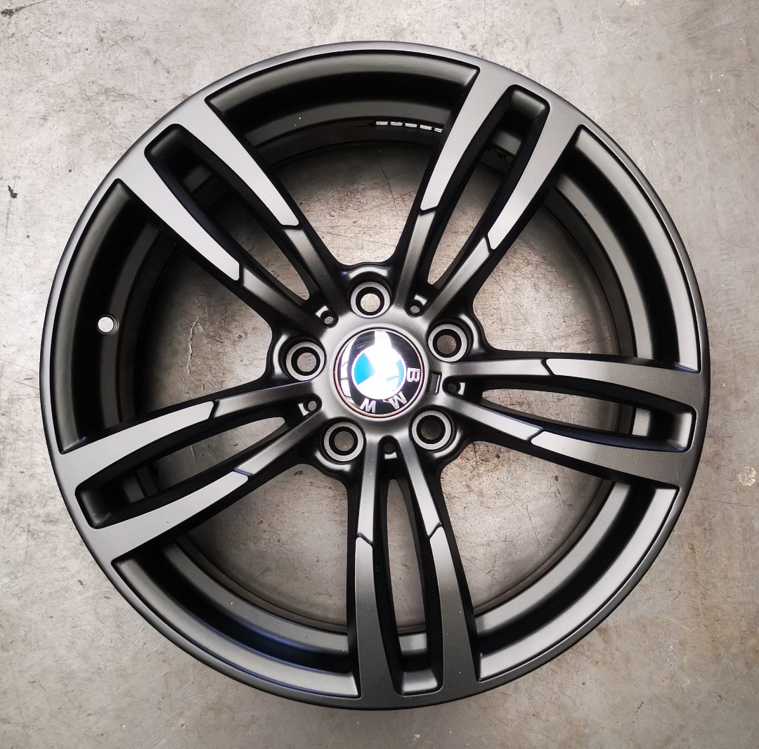 Used 18" BMW Rims, Car Accessories, Tyres & Rims on Carousell