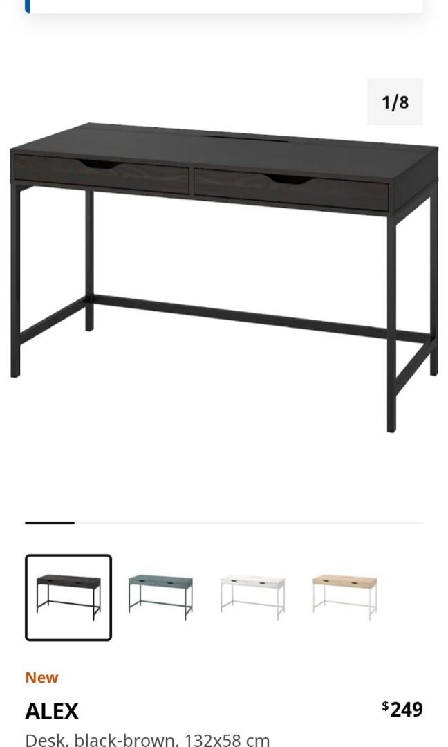 Used Ikea study table, Furniture & Home Living, Furniture, Tables