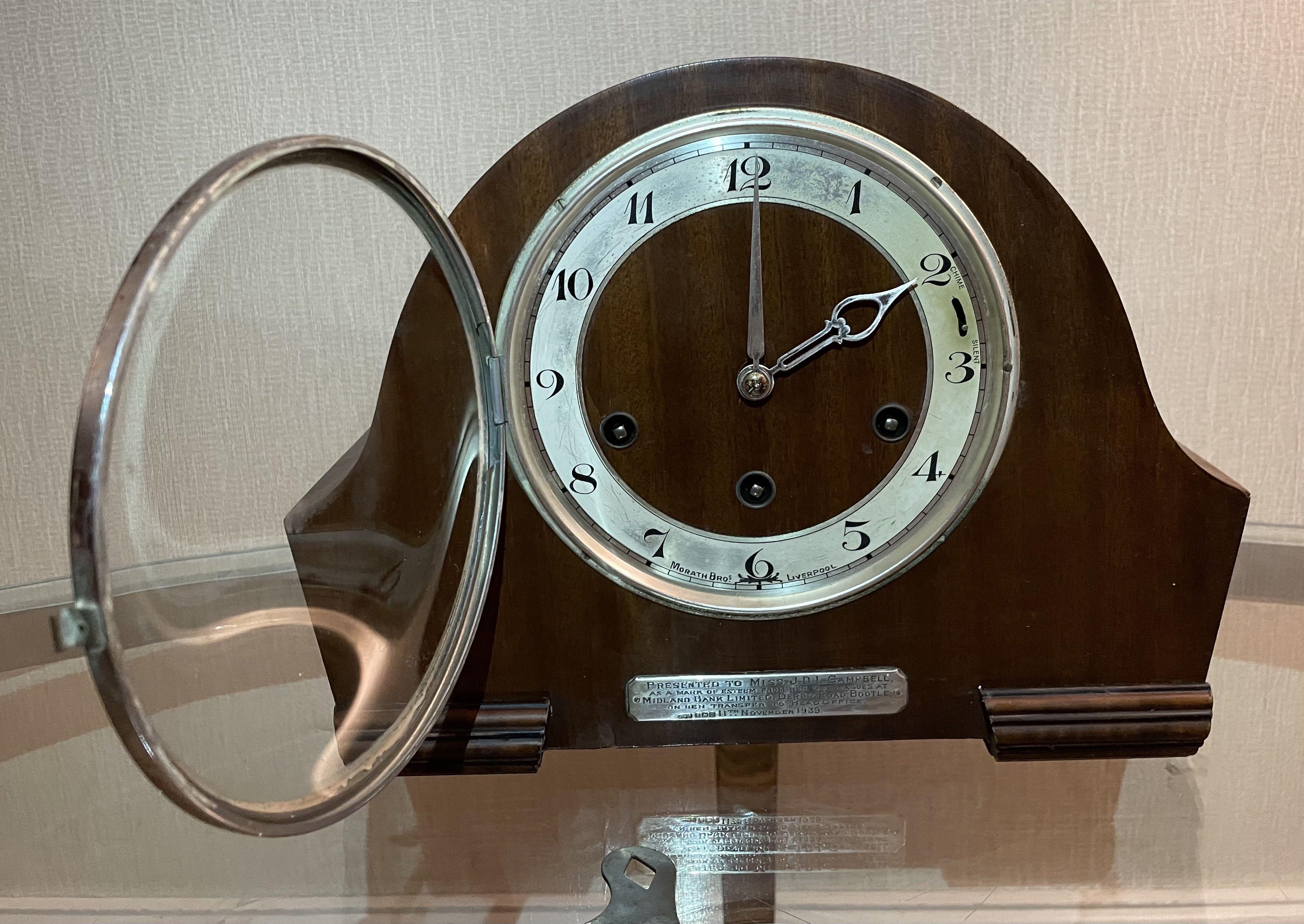 Vintage Clock Westminster Clock Junghans Clock, Hobbies & Toys