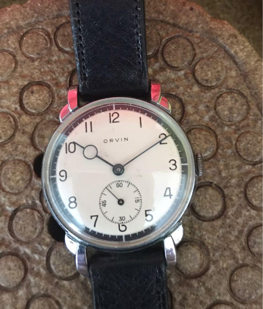 Vintage Orvin manual watch, Men's Fashion, Watches & Accessories ...