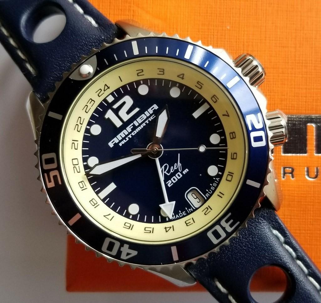 Vostok reef amphibia 200m automatic deals