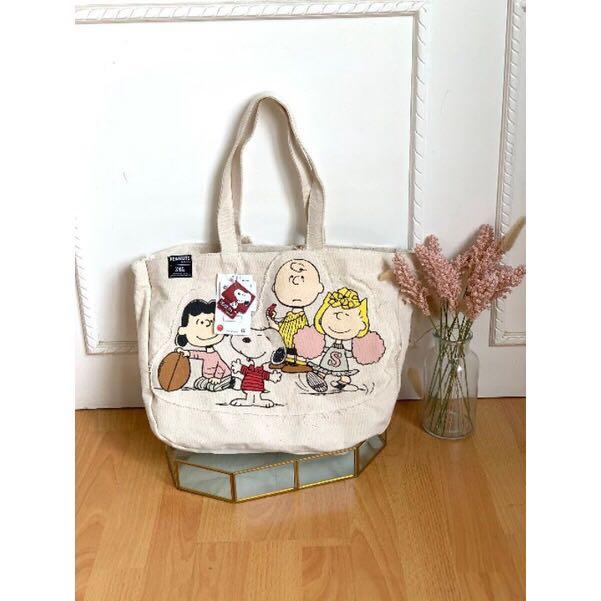 Zara Snoopy Tote Olshop Fashion Olshop Wanita di Carousell