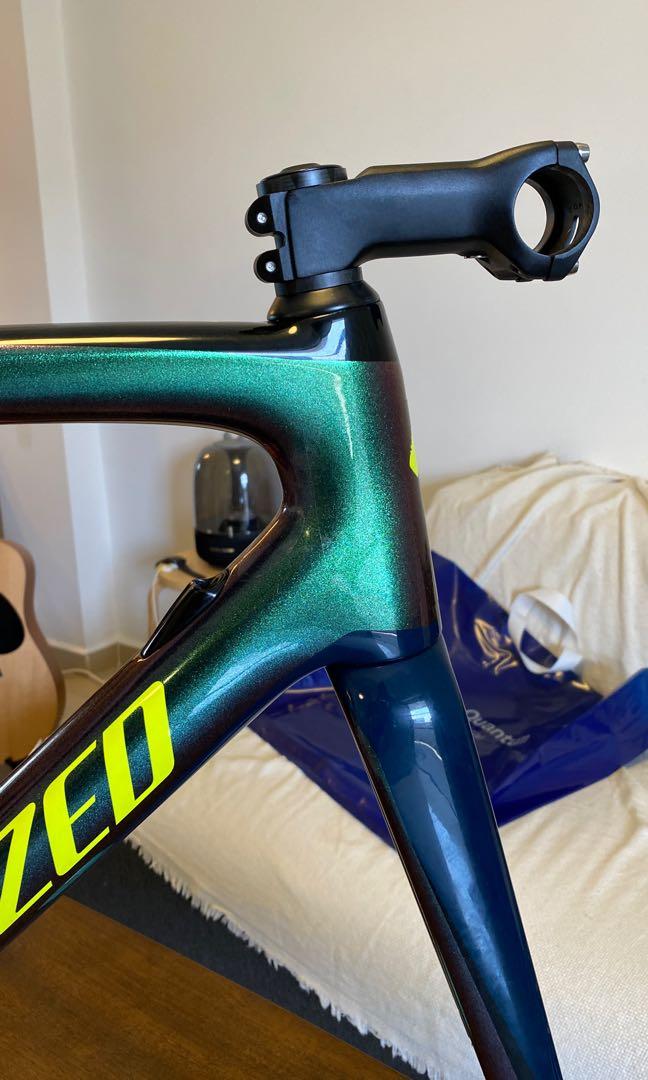 2019 Specialized Tarmac SL6 Expert Disc 54cm Chameleon Green