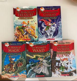 5x Geronimo Stilton Books